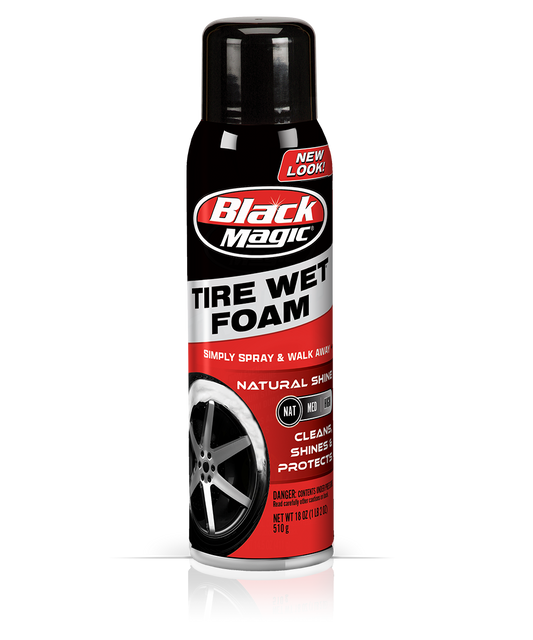 Black Magic Wet Shine Tire Foam (510g)