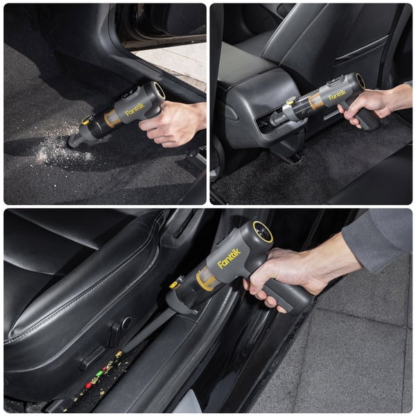 Fanttik Slim 4-in-1 Cordless Car Vacuum & Air Duster