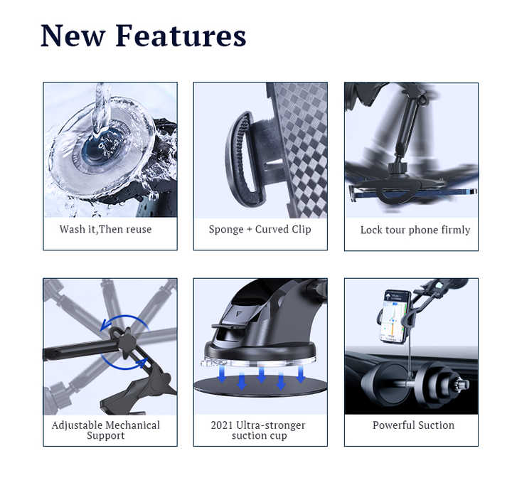 360 Arm Adjustable Smartphone Mount