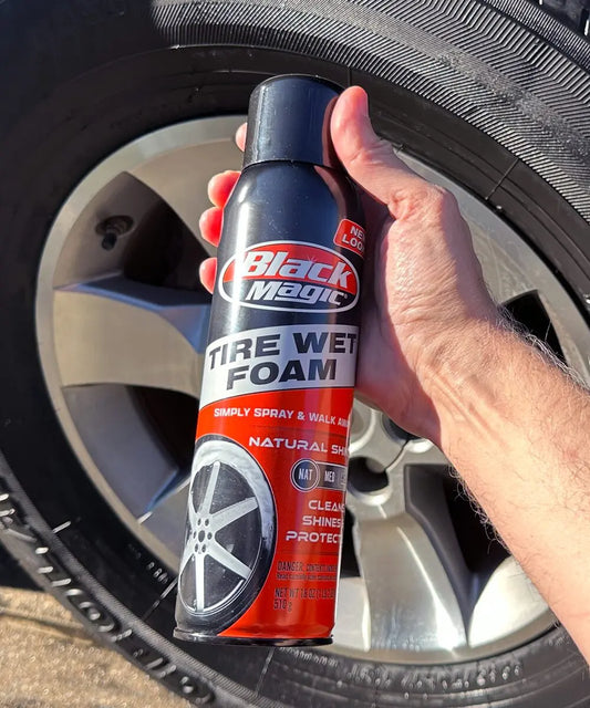 Black Magic Wet Shine Tire Foam (510g)